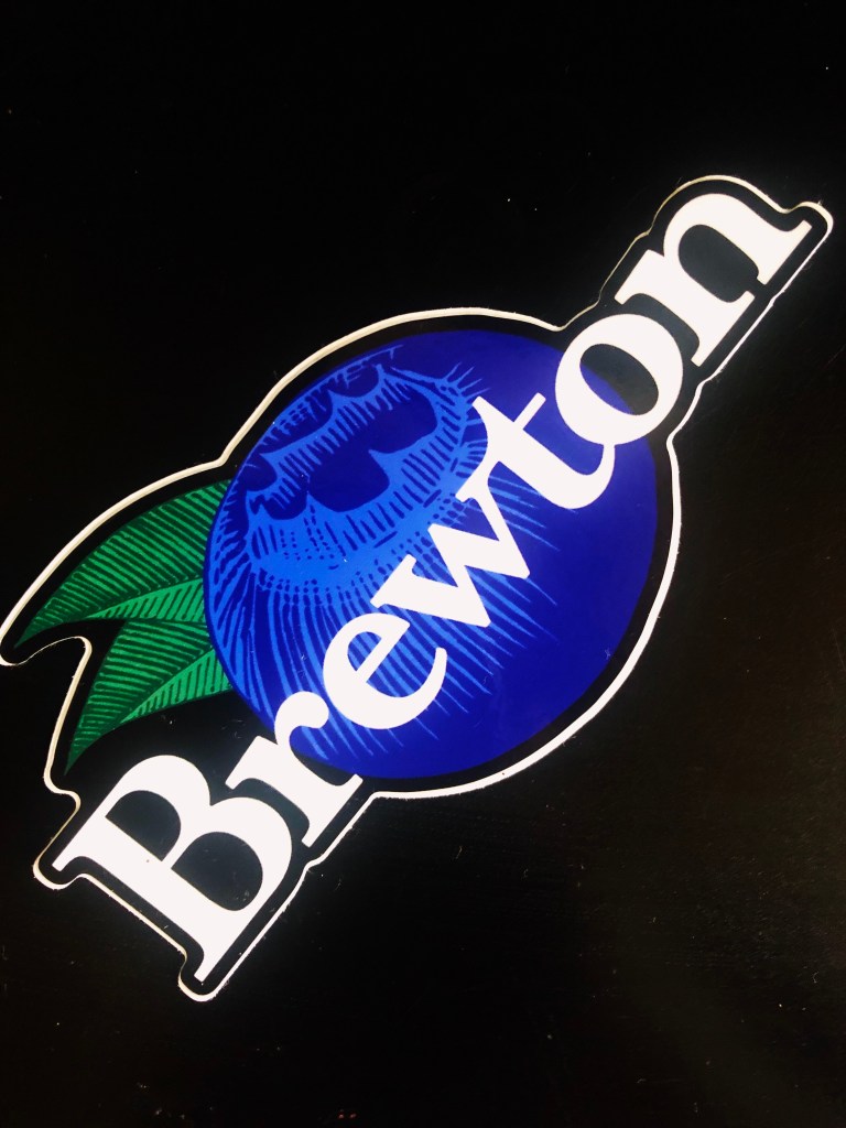 Brewton Blueberry sticker